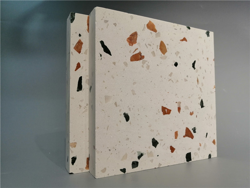 水磨石预制板1600×2400-水磨石现货大板
